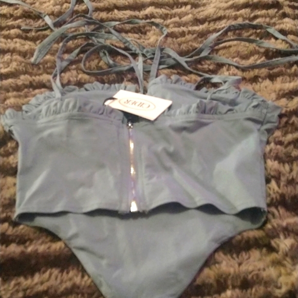 BNWT Super Cute Corset Lace Up Top - Picture 3 of 6